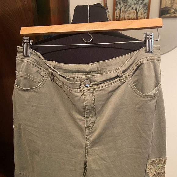 Sundance Cotton Embroidered Pants - Picture 2 of 12